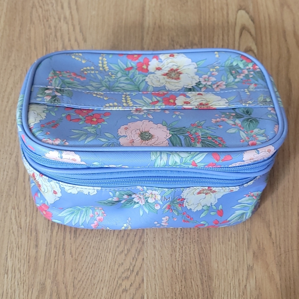 Yumi Kim Floral Travel/Makeup Case, Periwinkle